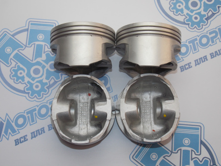 Поршни + кольца к-кт 4шт ремонт +1,00 HYUNDAI G4ED