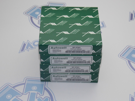 Поршни и кольца 4шт ремонт +0,50 RENAULT F4R 400