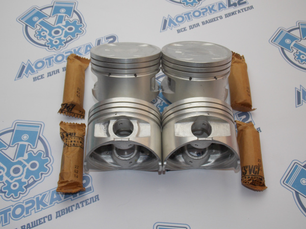 Поршни TEIKIN к-кт 4шт ремонт +1,00 HYUNDAI G4JP