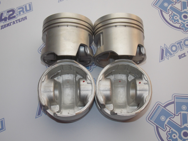 Поршни + кольца 4шт ремонт +1,00 TOYOTA 3C-T
