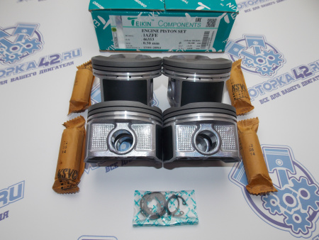 Поршни TEIKIN к-кт 4шт ремонт +0,50 TOYOTA 1AZ-FE