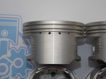 Поршни TEIKIN к-кт 4шт ремонт +1,00 TOYOTA 2SZ-FE