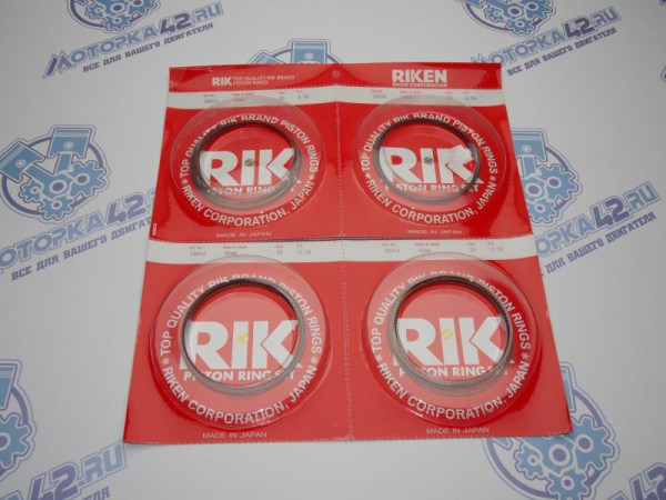 Кольца поршневые RIK ремонт +0.50мм SUZUKI J24B