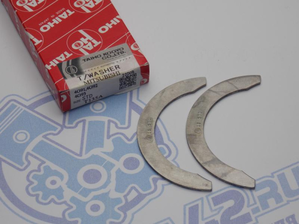 Полукольца коленвала MMC 4G91, 4G92, 4G93 '91-