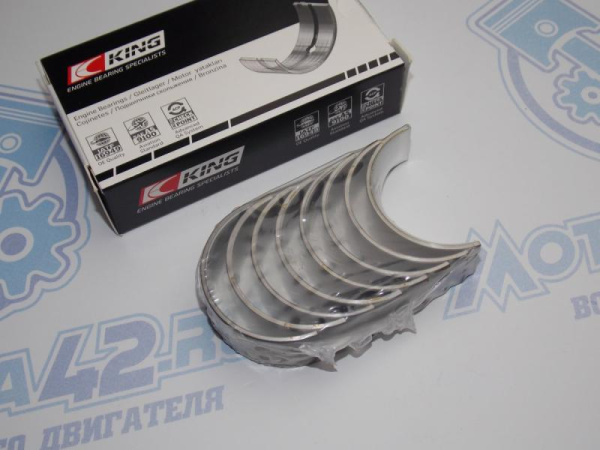 Вкладыши шатунные стандарт RENAULT K4J, K4M, K7M