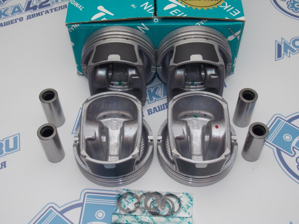 Поршни + кольца к-кт 4шт ремонт +0,50 EP6, N12B16 PSA