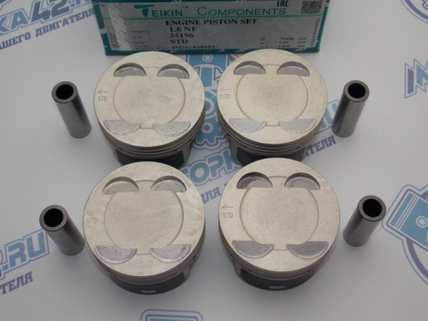 Поршни TEIKIN к-кт 4шт стандарт FORD Focus 115л.с.