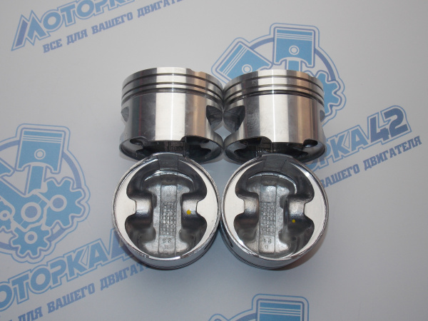 Поршни + кольца к-кт 4шт стандарт HYUNDAI G4EB, G4EK 12v