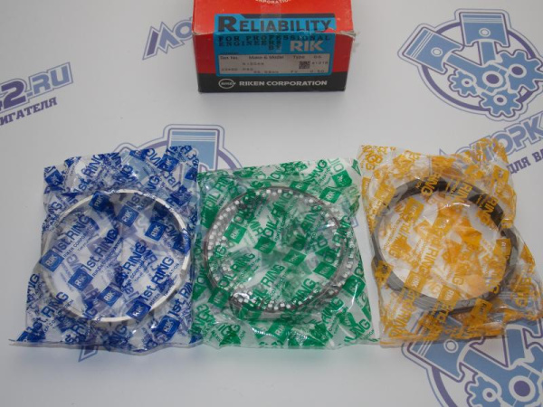 Кольца поршневые RIK ремонт +0,50 NISSAN P40