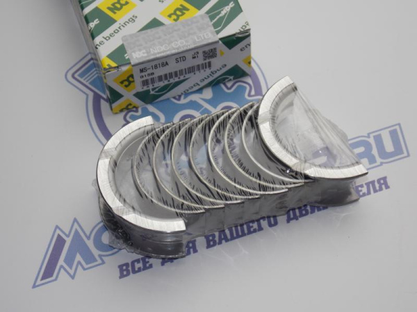 Вкладыши коренные NDC стандарт MMC 4G15, 4G18