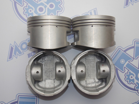 Поршни + кольца 4шт ремонт +1,00 NISSAN QG16DE