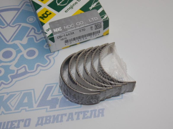 Вкладыши шатунные NDC стандарт TOYOTA 1KR-FE