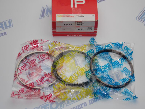 Кольца поршневые TP ремонт +0,50 HONDA L13A, LEA '07-