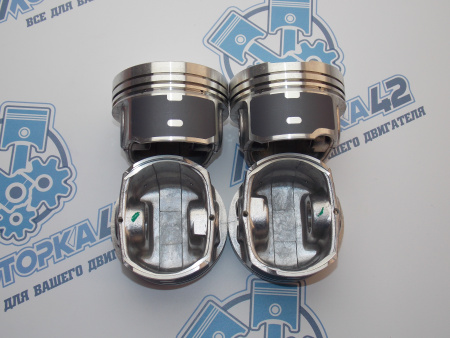 Поршни + кольца AW к-кт 4шт ремонт +0,25 VAG AEB, AGU, AWD