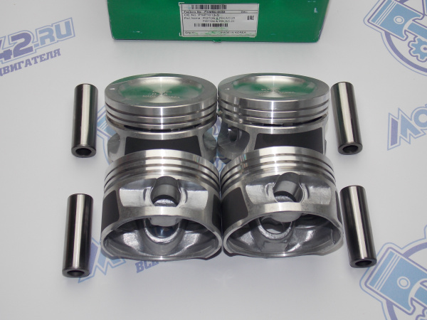 Поршни PMS к-кт 4шт ремонт +0,25 GM G15MF, G15SF