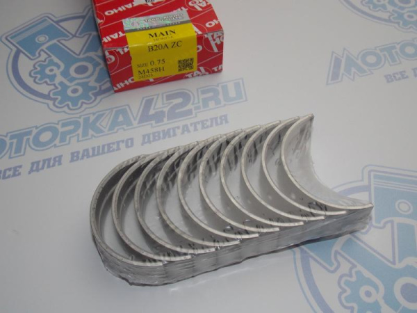 Вкладыши коренные TAIHO ремонт +0,75 HONDA B18A, F18B