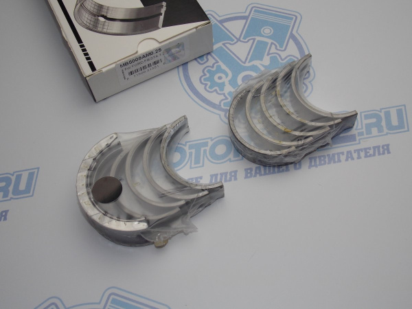 Вкладыши коренные ремонт +0,25 FORD Zetec 1.6