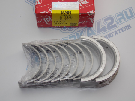 Вкладыши коренные TAIHO ремонт +0,75 1.6L NEXIA, CRUZE