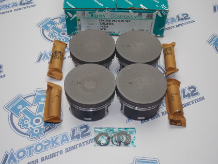 Поршни + кольца к-кт 4шт стандарт NISSAN QR25DE