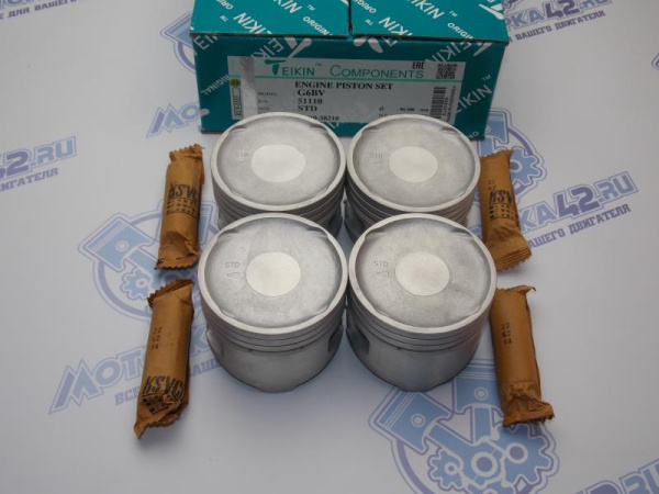 Поршни TEIKIN к-кт 4шт стандарт HYUNDAI G4JS,G6BV