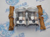 Поршни + кольца к-кт 4шт ремонт +0,50 HYUNDAI G4HG