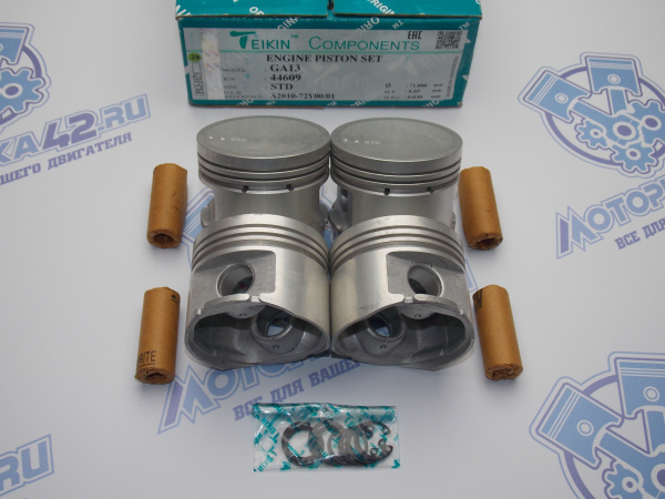 Поршни TEIKIN к-кт 4шт стандарт NISSAN GA13DE 