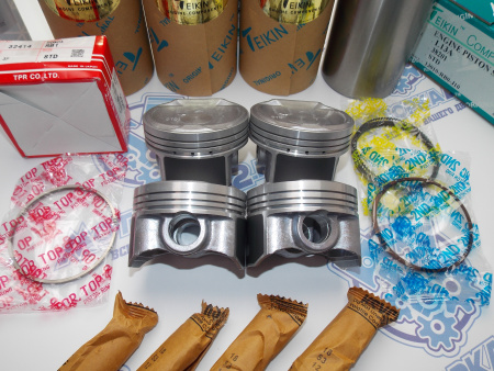 Поршни и гильзы TEIKIN к-кт 4шт HONDA L13A
