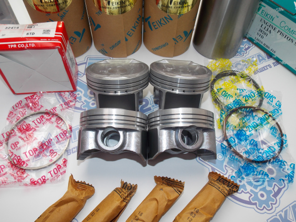 Поршни и гильзы TEIKIN к-кт 4шт HONDA L13A