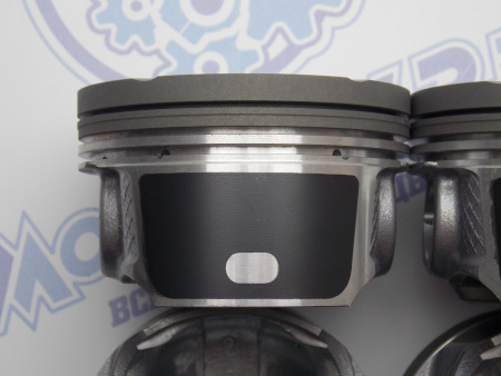 Поршни + кольца 4шт стандарт RENAULT F4R 400