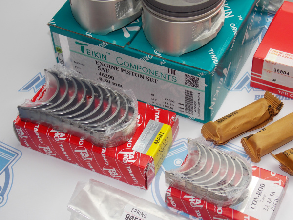 Комплект для ремонта двигателя 5A-F (карбюратор) Toyota 