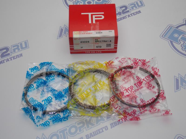 Кольца поршневые TPR стандарт KIA S6D 1.6