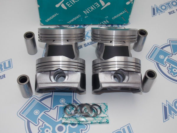 Поршни + кольца к-кт 4шт ремонт +0,50 EP6, N12B16 PSA