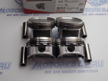 Поршни + кольца к-кт 4шт стандарт FIAT ALBEA