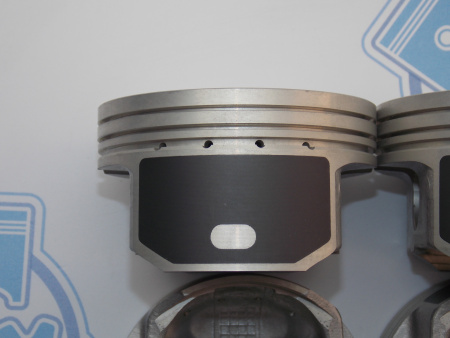 Поршни TEIKIN к-кт 4шт ремонт +1,00 HYUNDAI G4KD