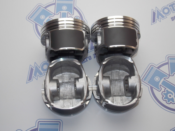 Поршни + кольца 4шт стандарт Chery Tiggo 1.8 без стопоров