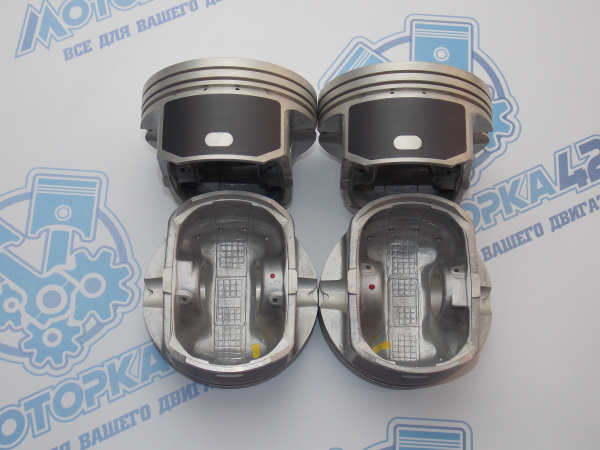 Поршни TEIKIN к-кт 4шт ремонт +1,00 HYUNDAI G4KD