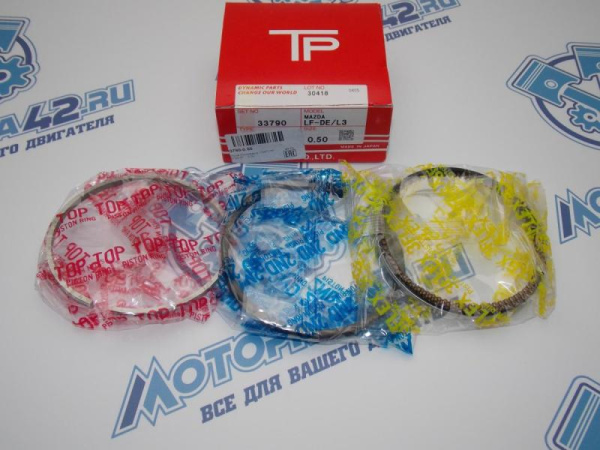 Кольца поршневые TPR ремонт +0,50 MAZDA LFX, L3V, LFD