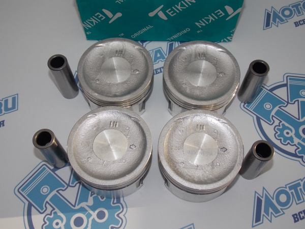 Поршни TEIKIN к-кт 4шт ремонт +0,50 HONDA P2C