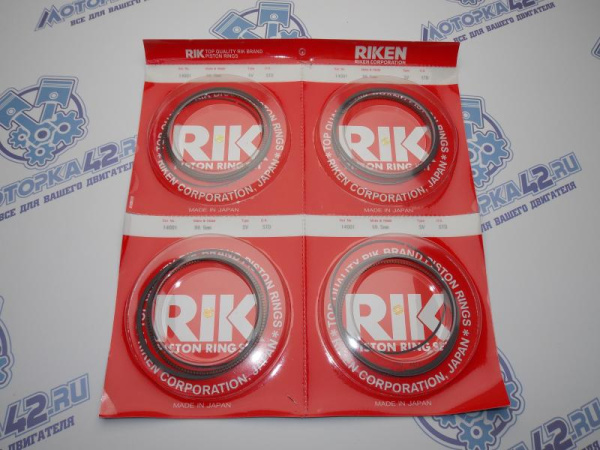 Кольца поршневые RIK стандарт SUBARU EJ25 08-