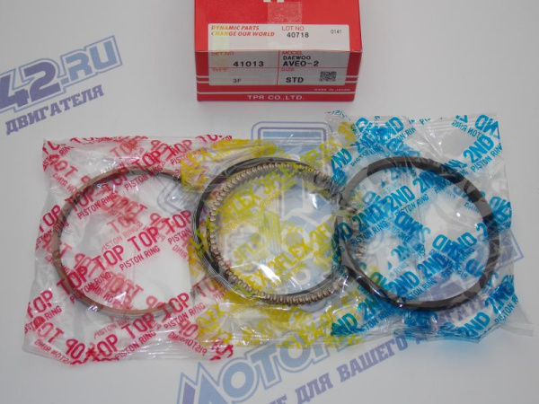 Кольца поршневые TPR стандарт GM F14D3