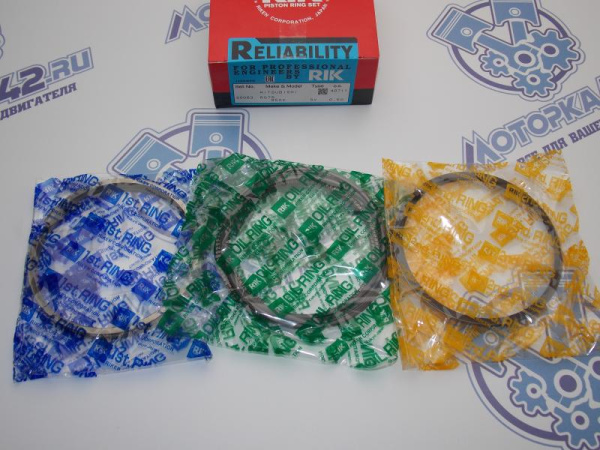 Кольца поршневые RIK ремонт +0,50 MMC 6G75