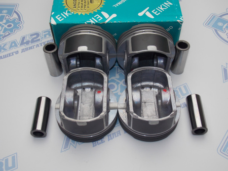 Поршни + кольца 4шт ремонт Geely Emgrand 1,5 JLY-4G15, JL4G15D