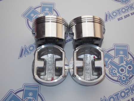 Поршни + кольца к-кт 4шт ремонт +0,50 HONDA F23A