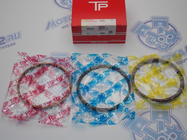 Кольца поршневые TPR стандарт SUBARU EJ25 '98-