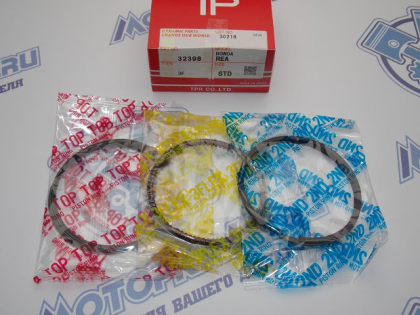 Кольца поршневые TPR стандарт HONDA L13A, L15A 01-07