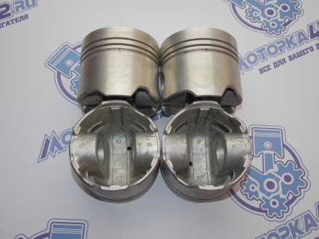 Поршни + кольца 4шт ремонт +1,00 TOYOTA 2C, 2C-T