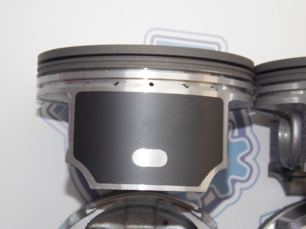 Поршни + кольца к-кт 6шт ремонт +0,50 MMC 6G75