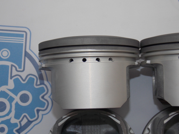 Поршни + кольца к-кт 4шт ремонт +0,25 TOYOTA 3ZZ-FE