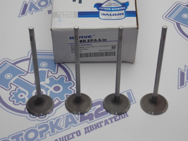 Клапан впускной BRAVE GM F16D4, Z16XER