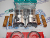 Поршни + кольца 4шт ремонт +0,50 SUZUKI G15#, G16A 8кл